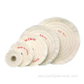 Stainless steel metal polishing cloth wheels